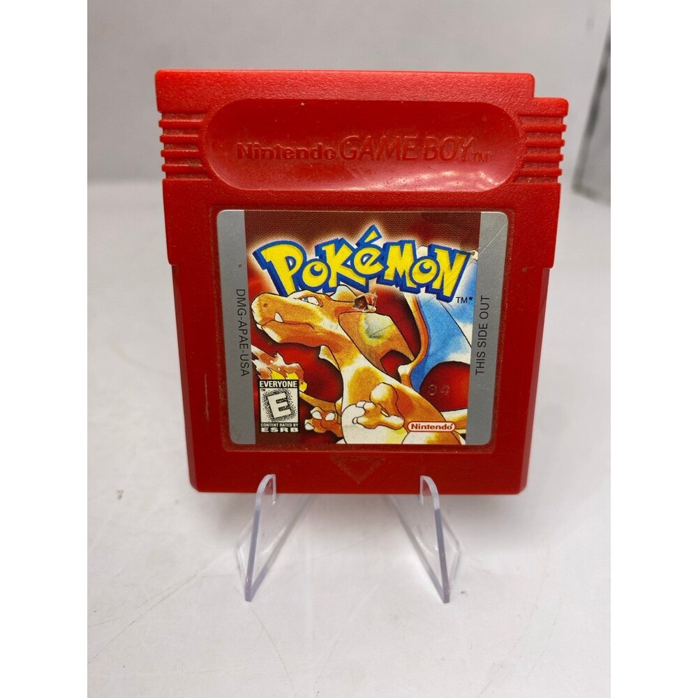 Pokemon Red Version (Nintendo Gameboy) Authentic Saves Charizard 1999 Retro VTG